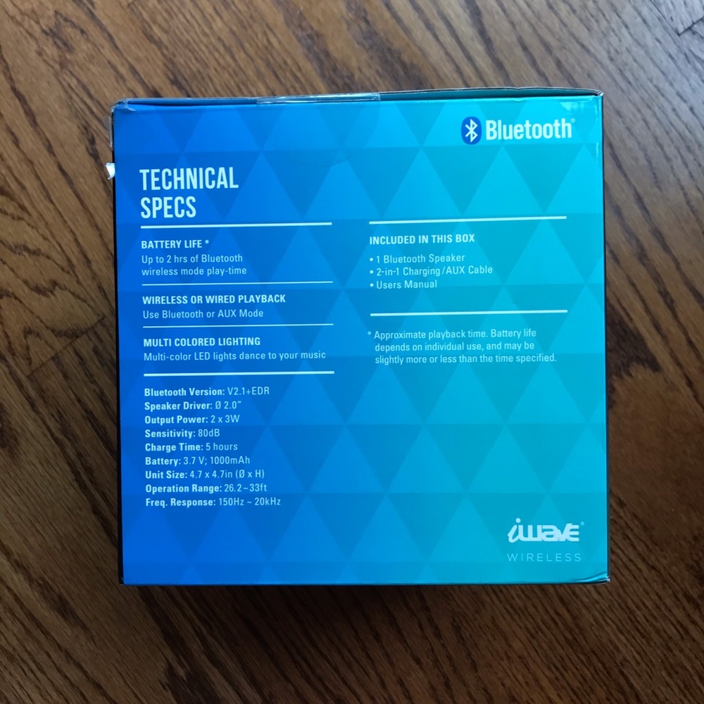 Crystal Color-Changing Wireless Speaker - Picture 4 of 4
